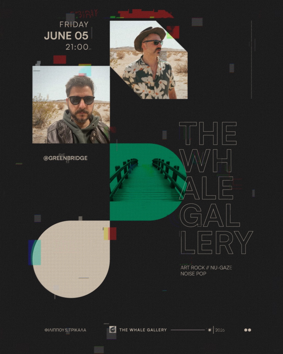 The Whale Gallery Live Poster